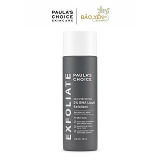 Tẩy tế bào chết PAULA'S CHOICE SKIN PERFECTING 2% BHA LIQUID EXFOLIANT 118 ml