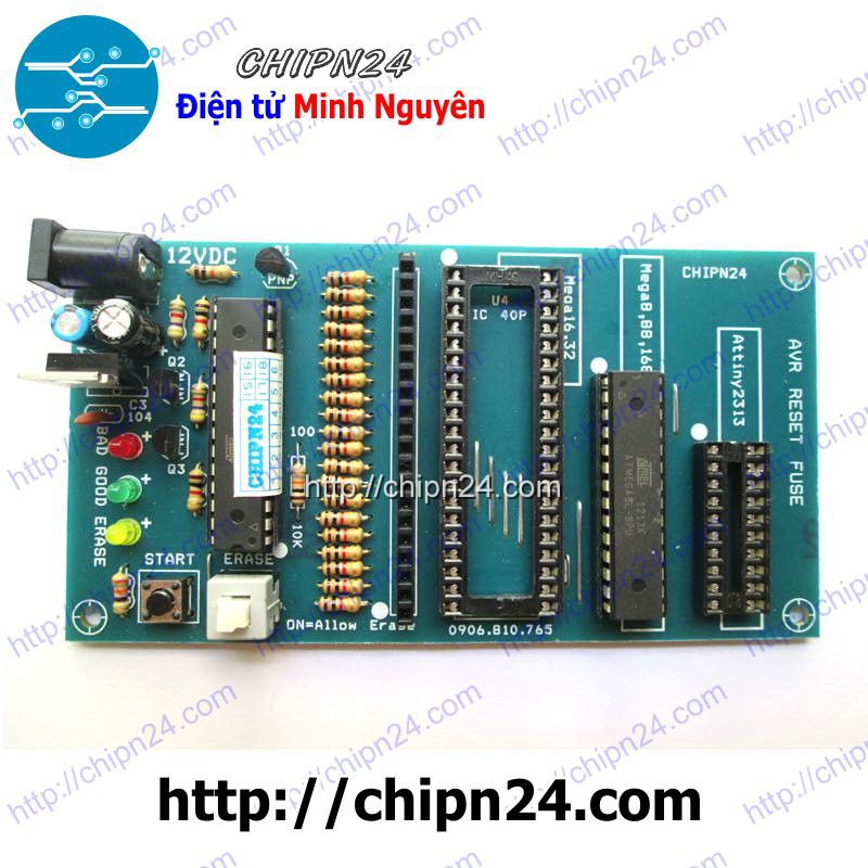 [1 CÁI] (A43) Mạch Reset cầu chì (FUSES) cho AVR