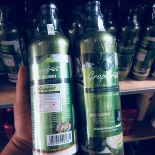 CẶP DẦU GỘI XẢ BƯỞI GRAPE FRUIT HAIR 850 ml