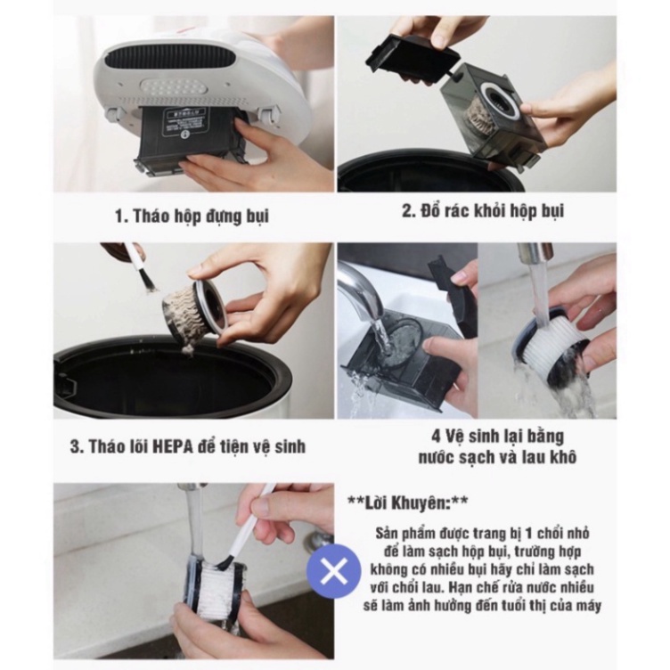 Máy hút bụi giường đệm deerma cm800 diệt khuẩn uv tiện lợi máy bảo hành 12 tháng VT46 Sẵn . Sẵn