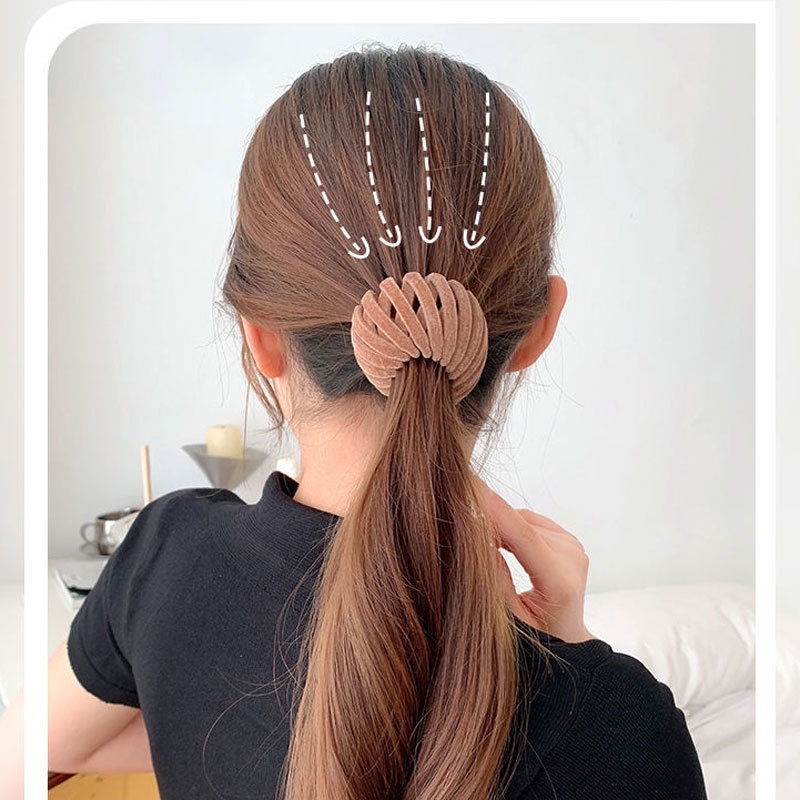 Dây Buộc Tóc Bằng Vải Nhung Phong Cách Hàn Quốc Hàng Mới