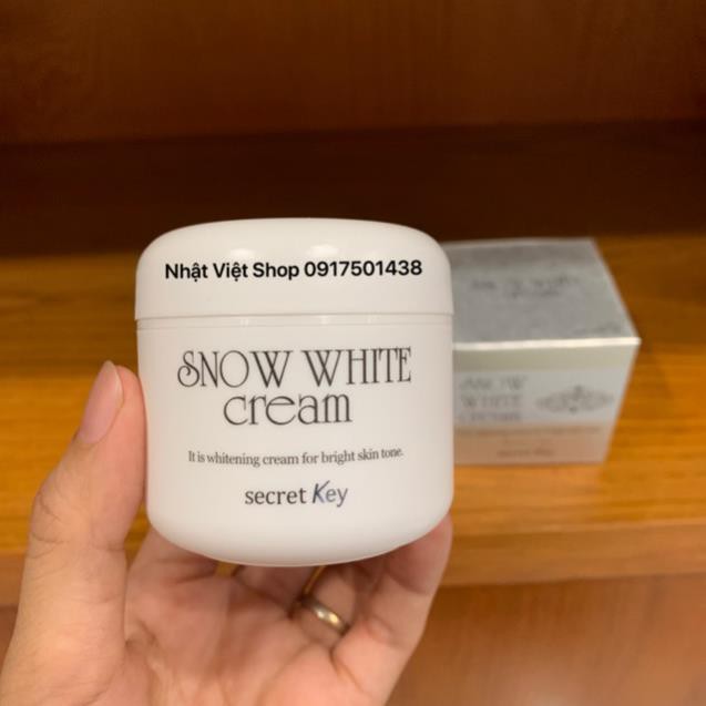 Kem dưỡng trắng da mặt Secret Key - Snow White Cream Face