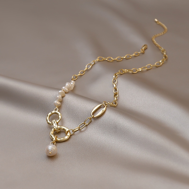 Vòng Cổ Choker 2022 Đính Hạt Ngọc Trai Tự Nhiên Phong Cách Cổ Điển Thời Trang Cho Nữ