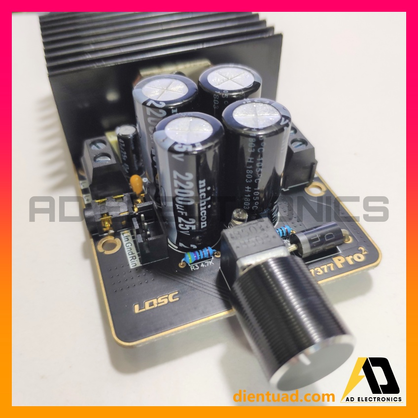 Mạch Khuếch Đại Công Suất Âm Thanh Stereo Class AB LQSC TDA 7377 35Wx2 New Version