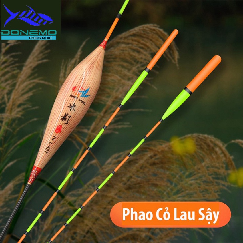 Phao Câu Đài Cỏ Lau Tự Nhiên Không Thấm Nước Phao Cỏ Câu Đài Chuyên Câu Chép Cao Cấp PC6