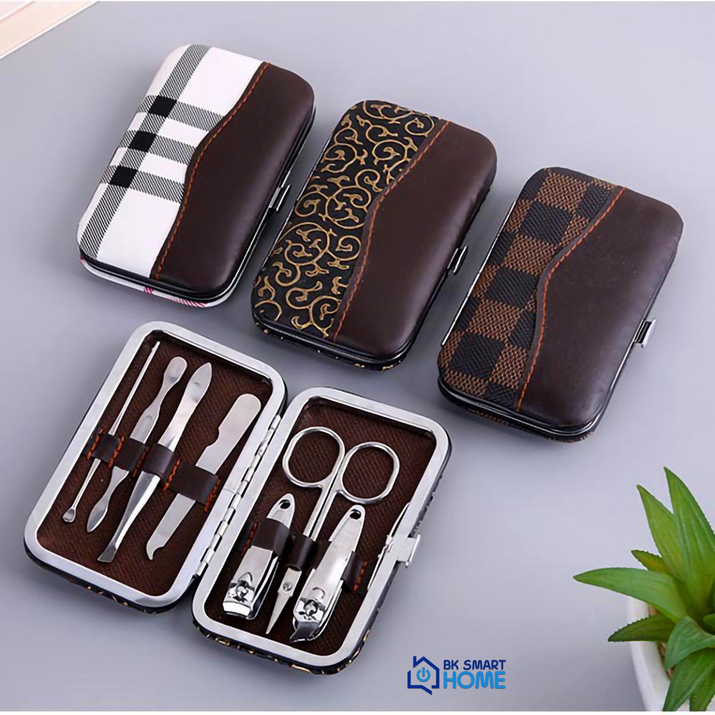 Bộ Làm móng mini bỏ túi 7 món đồ - Đồ Bấm móng bỏ túi cao cấp - Bộ làm nail combo 7 món