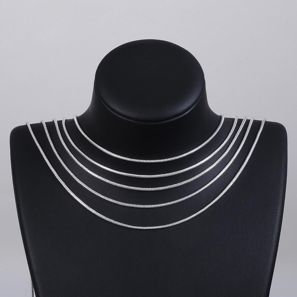 NIUYOU Vòng cổ Xi Mạ Bạc 925