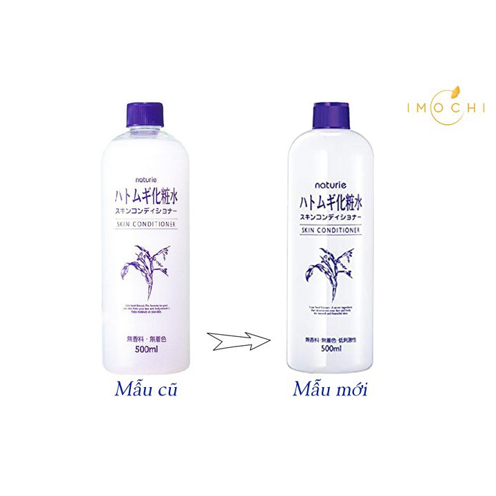 Nước Hoa Hồng Ý Dĩ Naturie Hatomugi Skin Conditioner Lotion 500ml