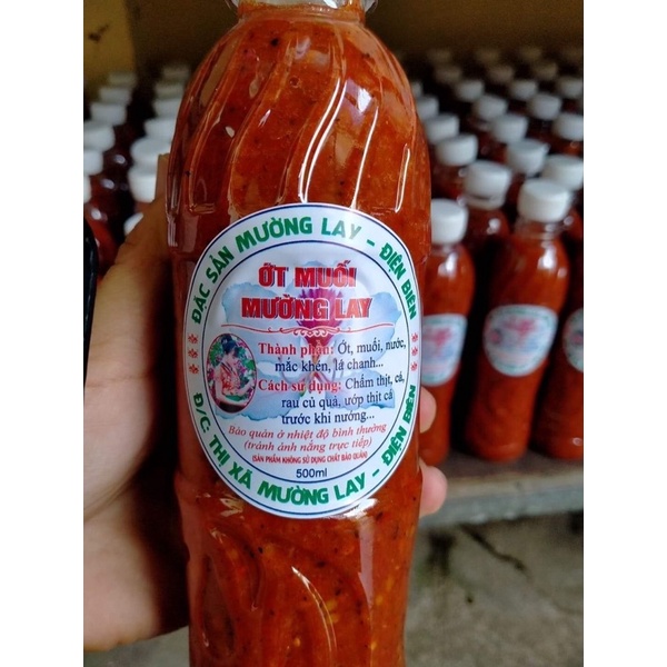 ỚT MUỐI MƯỜNG LAY - ĐẶC SẢN ĐIỆN BIÊN 500ml