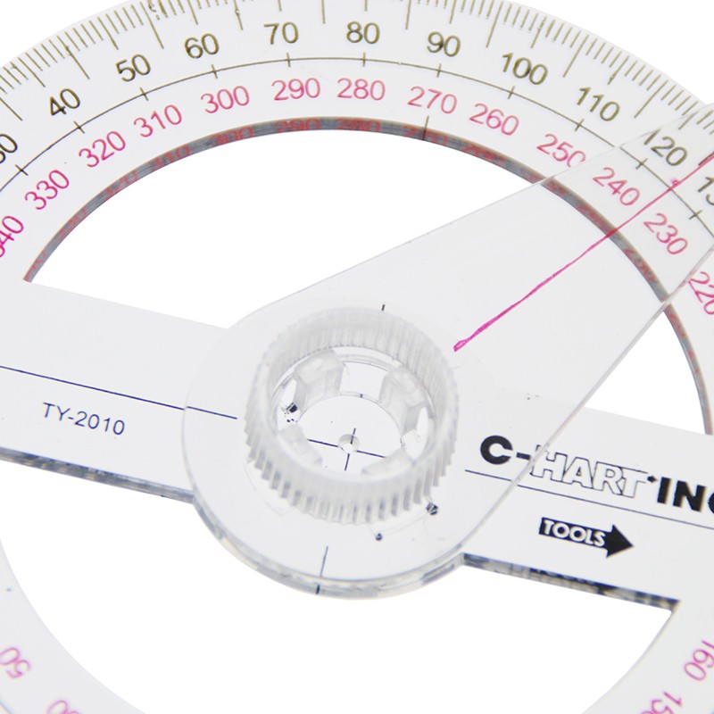 [Combo] 2 cái Thước đo góc các vị trí 360 độ y khoa  Thước đo gọn nhẹ, thao tác đơn giản, cho nhanh kết quả đo