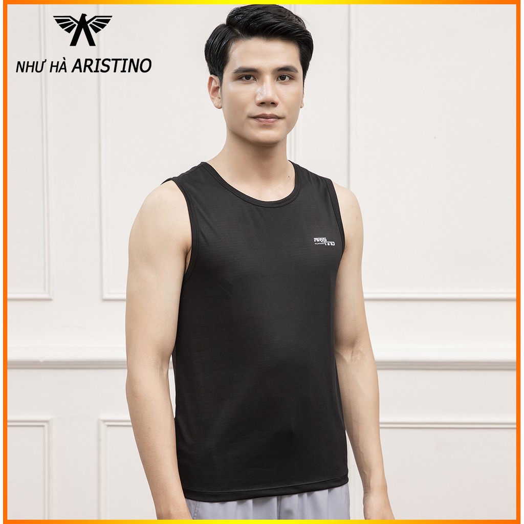 Áo Ba Lỗ nam Aristino ATT002S1 - 3 Màu Không Nhăn Regular có L/Xl OD