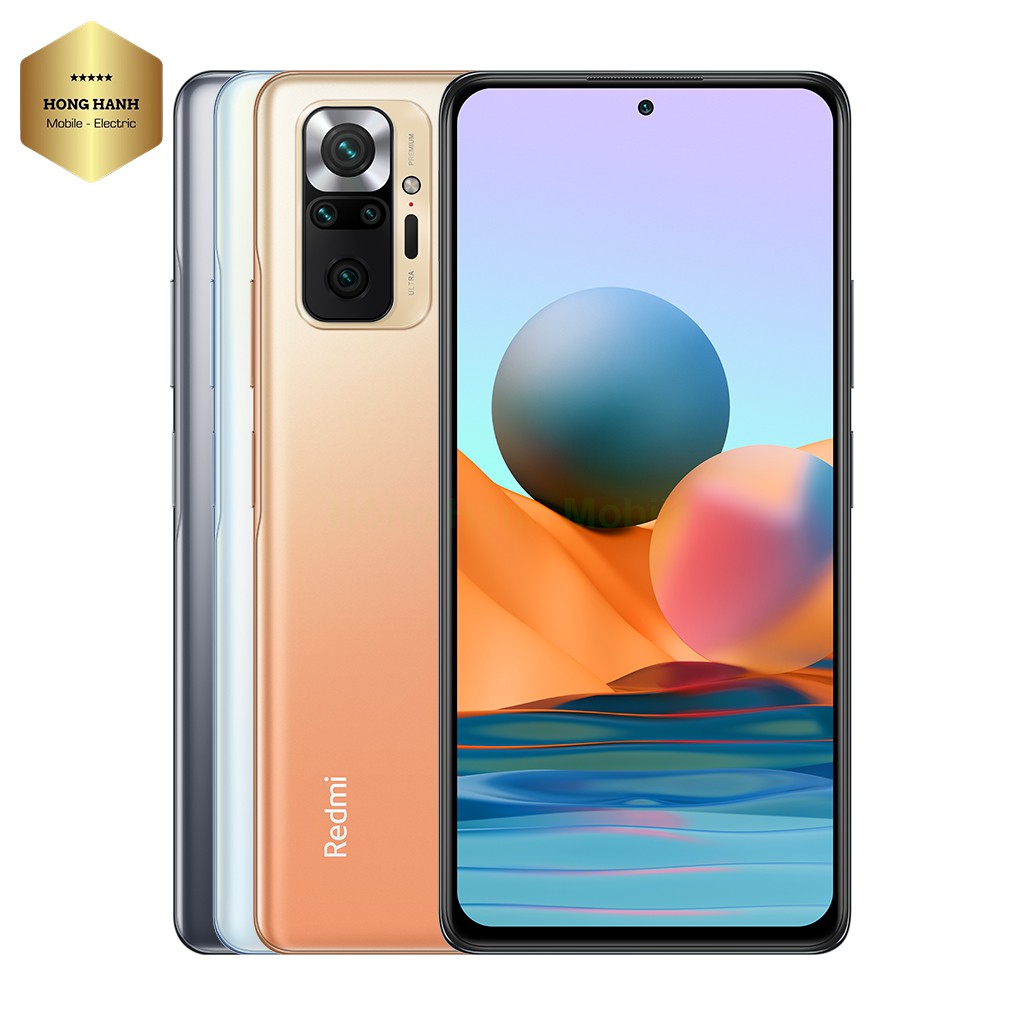 [Mã ELMALL1TR5 giảm 8% đơn 1TR5] Điện Thoại Xiaomi Redmi Note 10 Pro 8GB/128GB - Hàng Chính Hãng