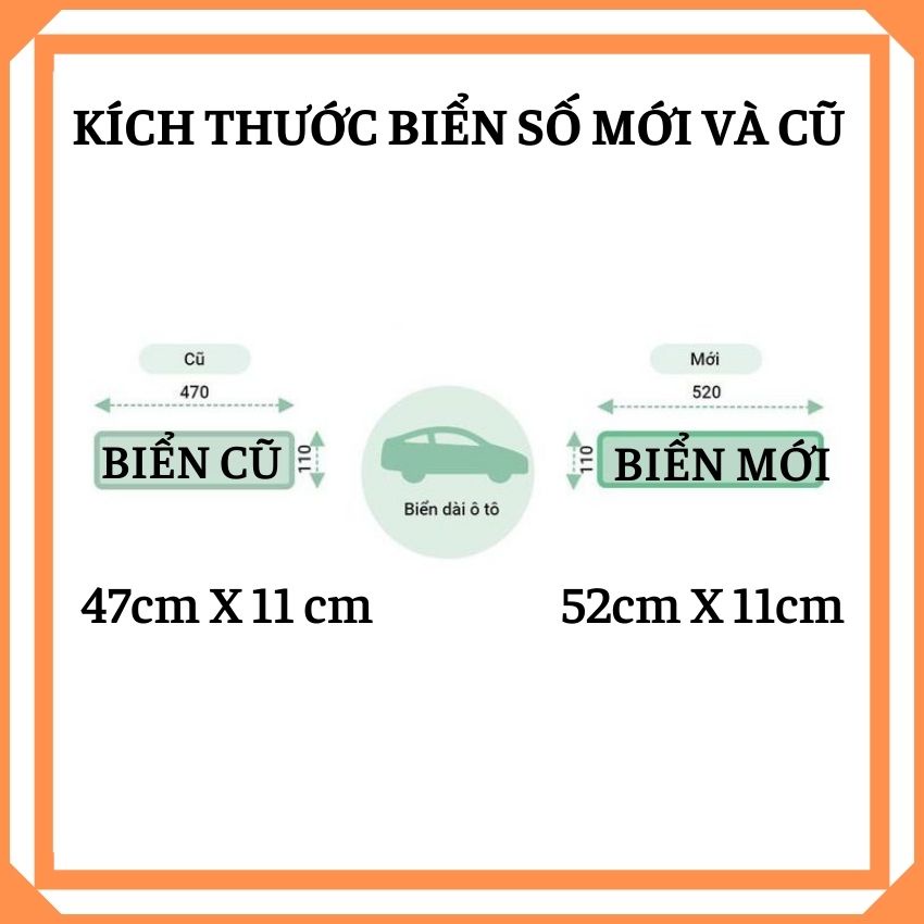 Khung Biển Số Ô Tô Châu Âu Mẫu Mới Và Cũ Đế Nhựa Viền Thép Lắp Đặt Đơn Giản Cho Tất Cả Các Dòng Xe Ô Tô