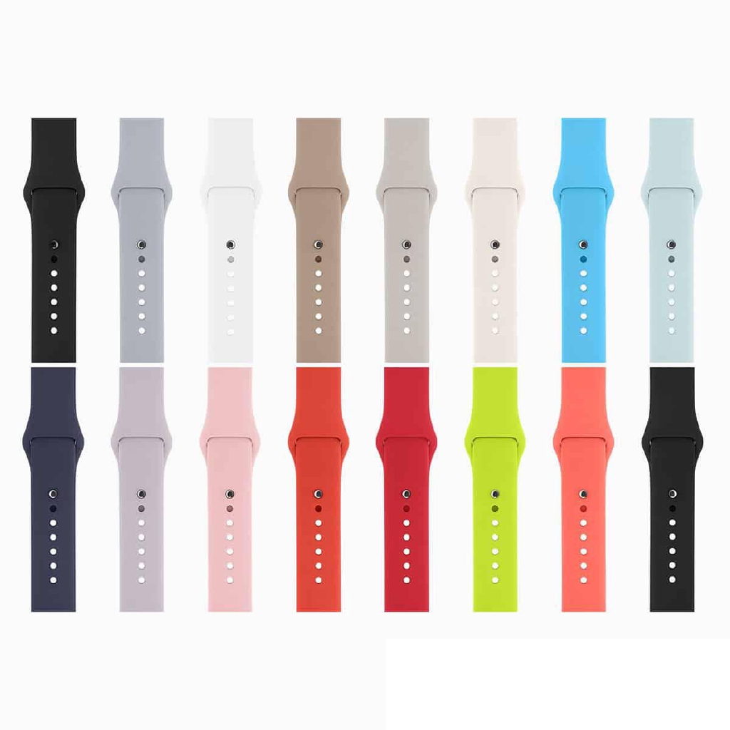 Dây Sport Band Cao Su cho Apple Watch Đủ Size