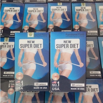 viên uống giảm cân super diet ngày và đêm của mỹ hộp 45 viên