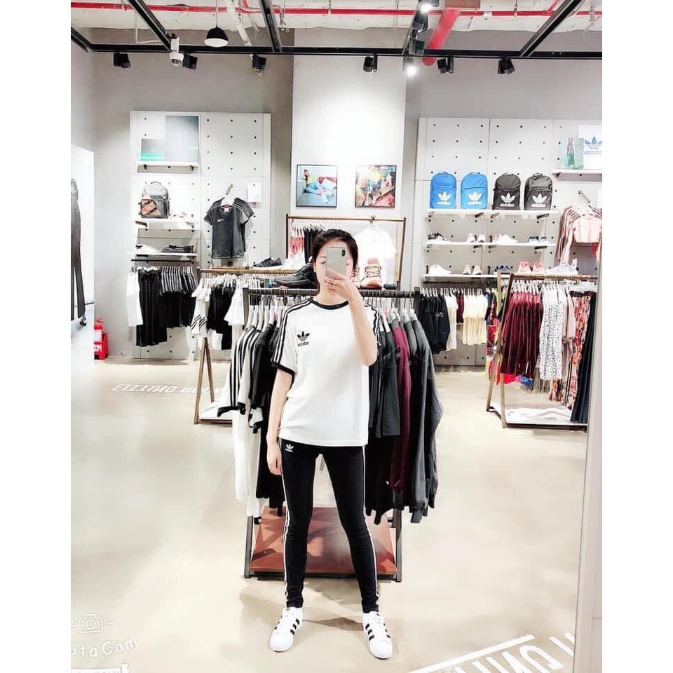 Quần Legging 3-Stripes cổ điển đơn giản và tinh tế
