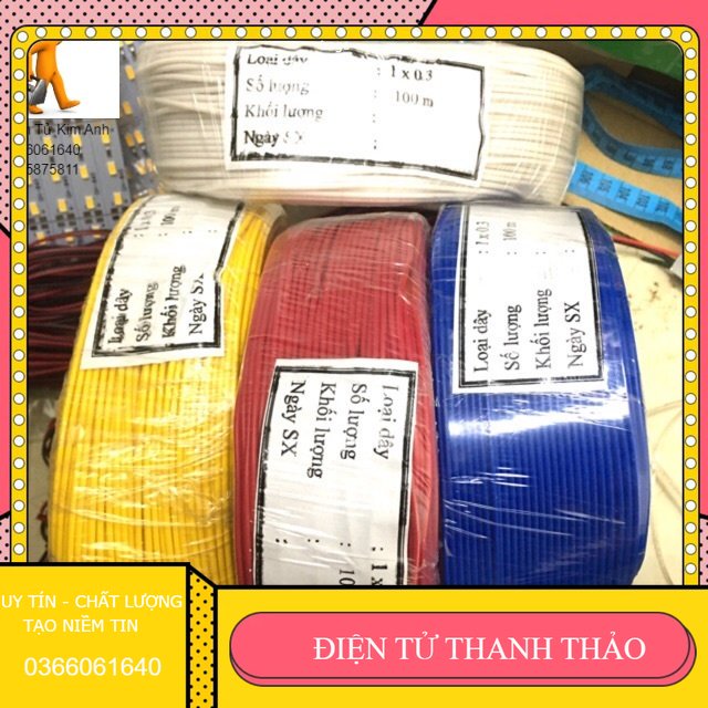 CUỘN 100M DÂY ĐIỆN 0.3