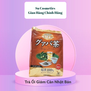 [ Shop Uy Tín ] Trà Ổi Orihiro 60 túi lọc - Trà lá ổi Guava tea Nhật Bản Hỗ Trợ Giảm Cân