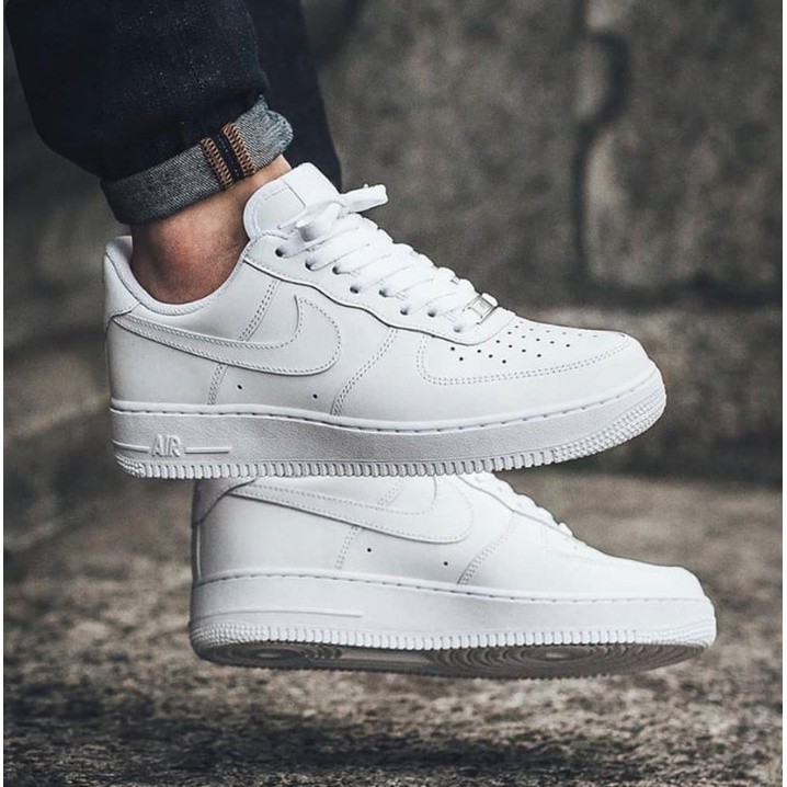 [CHÍNH HÃNG] Giày Sneaker Thể Thao Nam Nữ Nike Air Force 1 '07 M All White