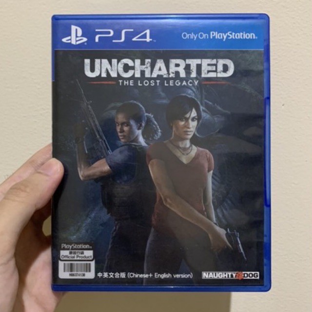 Băng Cát Sét Uncharted The Lost Legacy Ps4 Playstation Bd Ps 4 Dlc Region Reg 3 R3 Reg3 Asiacarted