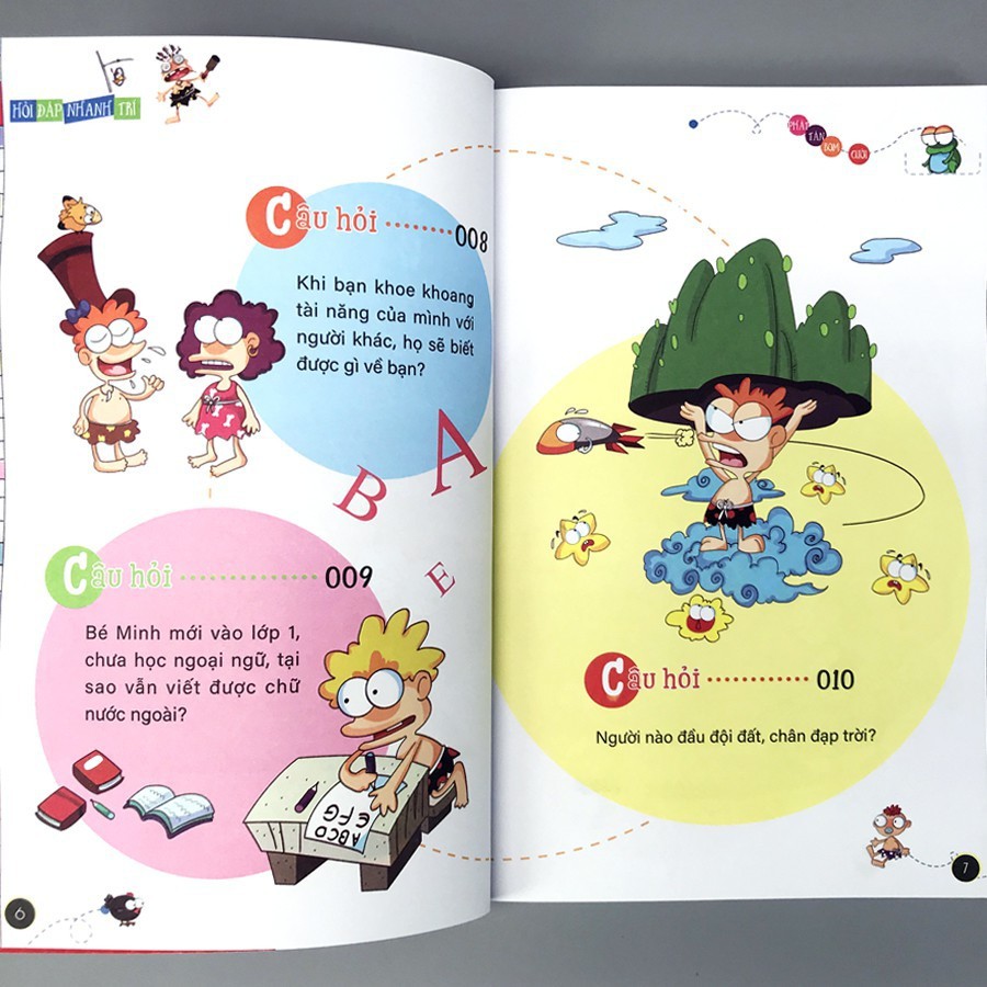 Sách - Hỏi đáp nhanh trí - Phát tán bom cười