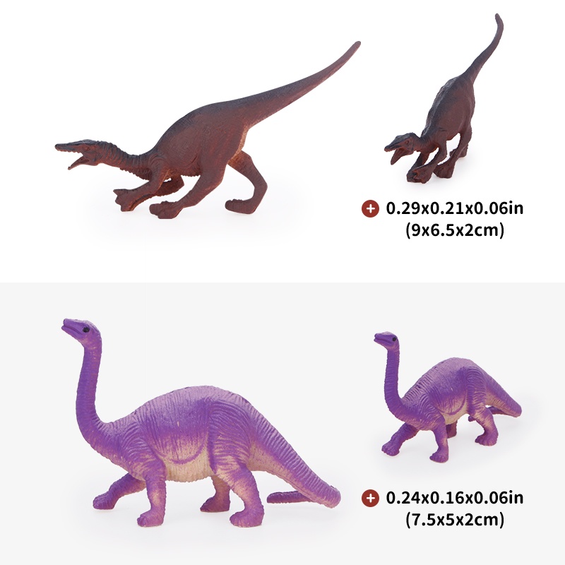 Set 6 mô hình khủng long đồ chơi COOLPLAY cho bé