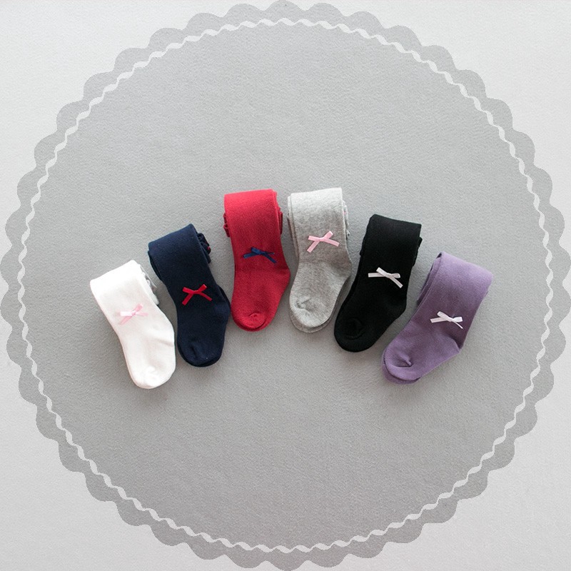 Quần vớ co giãn thời trang đơn giản xinh xắn dành cho bé gái