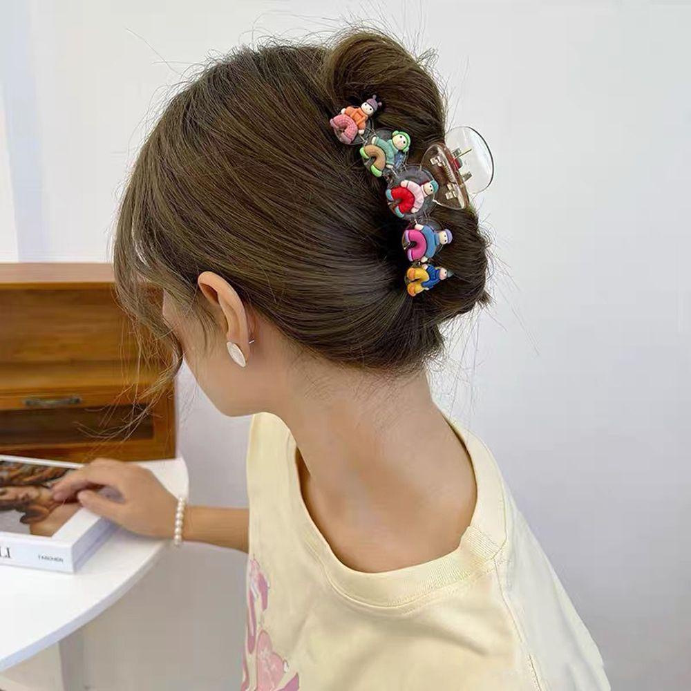 Kẹp Tóc Móng Vuốt Hình Cá Mập Dễ Thương Cho Nữ