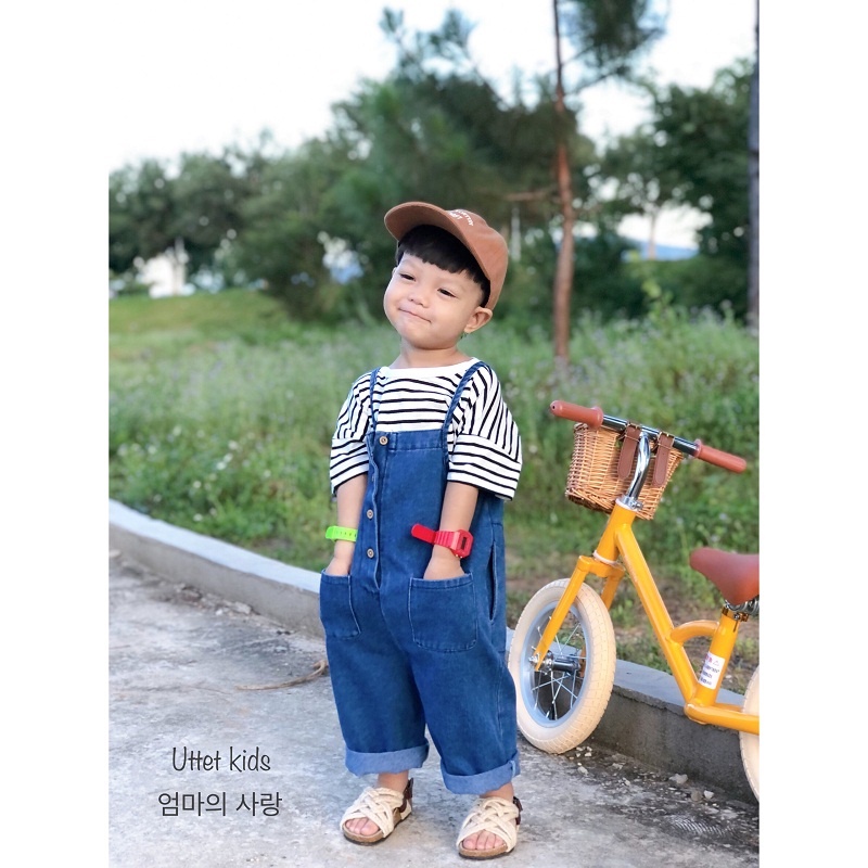 YẾM JEAN MẶC ĐƯỢC 2 KIỂU STYLE HÀN QUỐC DÀNH CHO BÉ TỪ 1 ĐẾN 5 TUỔI