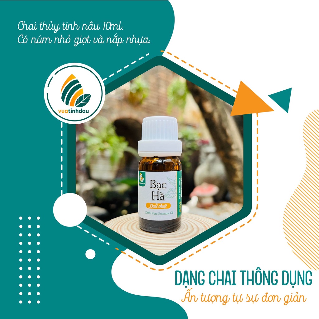 Chai Tinh Dầu Thiên Nhiên Xông Máy Thơm Phòng 10ml VUATINHDAU Chai Tinh Dầu Nguyên Chất Làm Nến Giặt Là Thơm Quần Áo