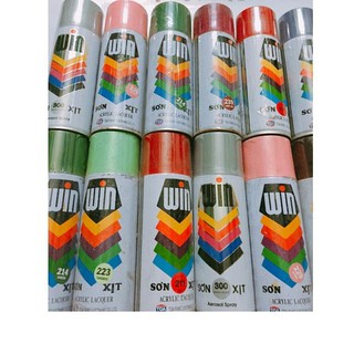 Sơn xịt cao cấp Win sơn chịu nhiệt sơn chống cháy 1 chai 400ml