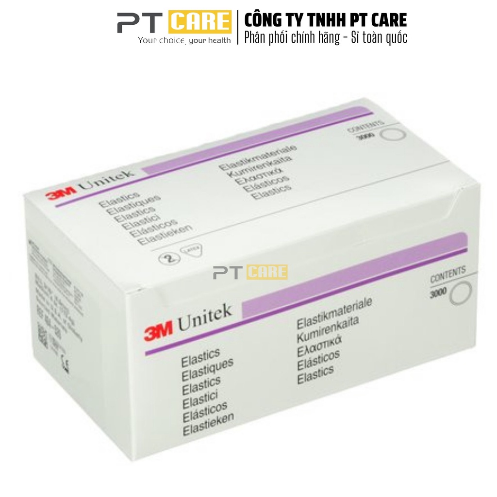 PT CARE | Thun Kéo Niềng Răng, Chun Liên Hàm Chỉnh Nha 3M Unitek Elastics 3.5oz 4oz 6oz