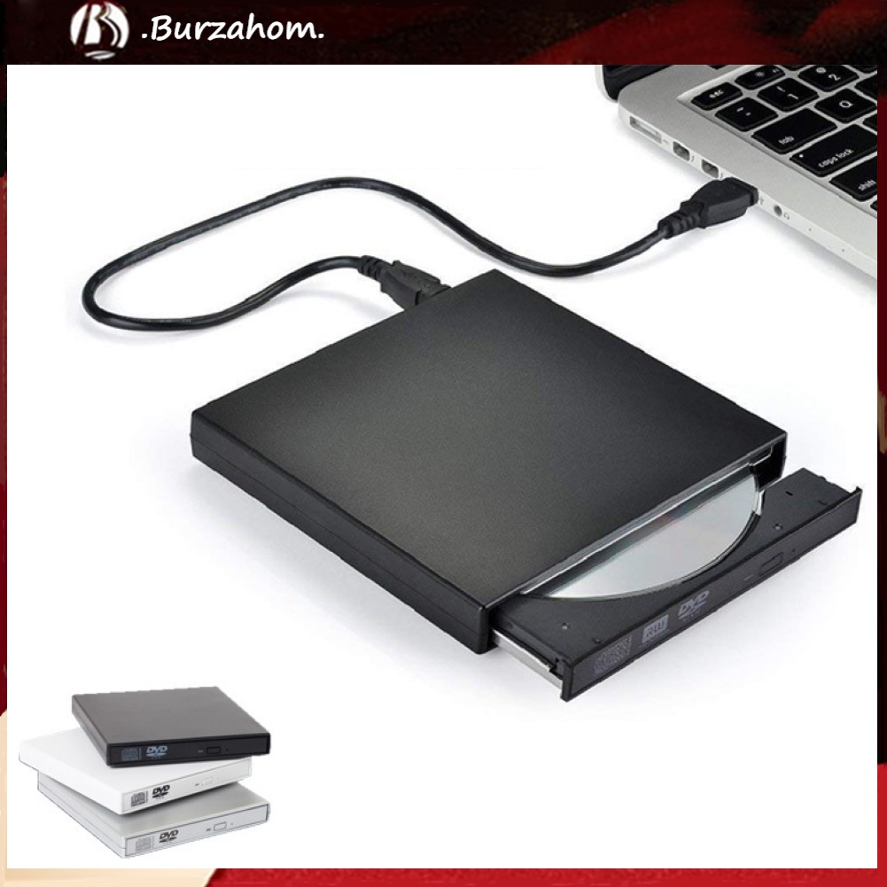 Đầu Đọc Đĩa Dvd Cd Ngoài Usb Cho Windows Laptop Máy Tính