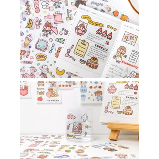 Set 10 tấm sticker Boom tách lẻ 💕