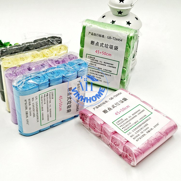 COMBO 5 cuộn túi đựng rác tự phân hủy tiện dụng  Vinhhome.store