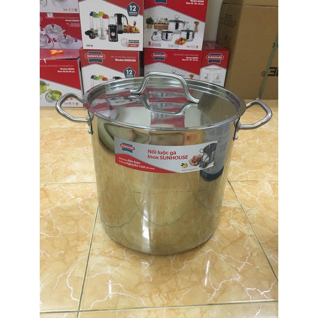 Nồi luộc gà inox SUNHOUSE SHG2132SA