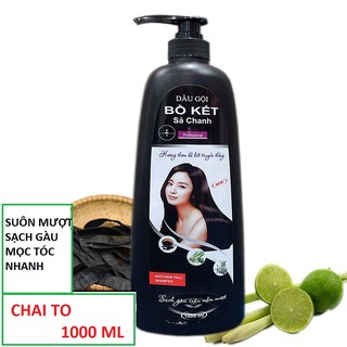 Dầu Gội Bồ Kết Sả Chanh Hương Thơm Bồ Kết Truyền Thống Cho Tóc Sạch Gầu Siêu Mềm Mượt