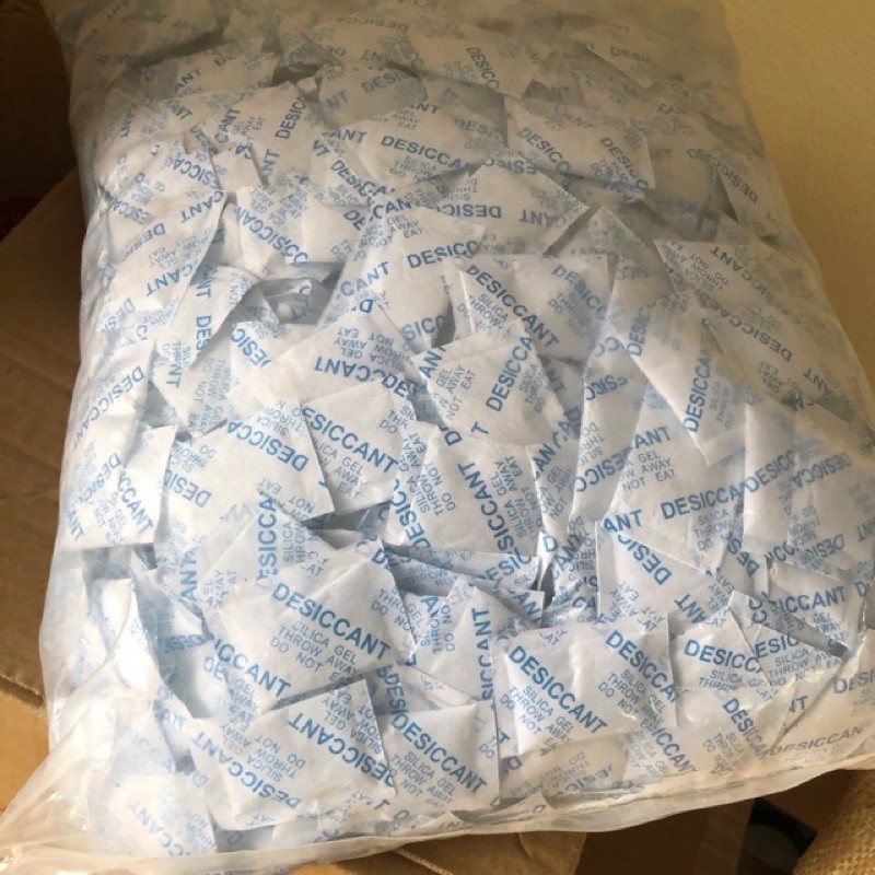 Túi hút Ấm gói 3g bịch 1kg màu xanh