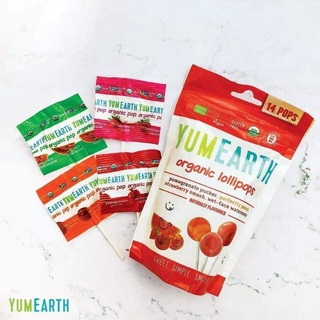 Kẹo mút hữu cơ Yumearth 14 chiếc