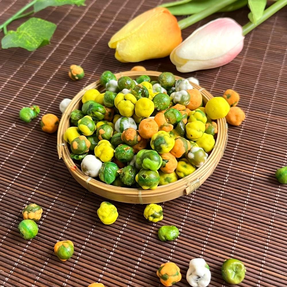 Đậu Hà Lan Mix 4 Vị Vị Biển, Hạt Dinh Dưỡng Loại 1 Tốt Cho Sức Khỏe Hũ Pet 200gr