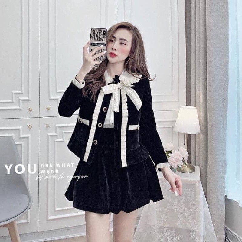 áo dạ kèm tag nơ ( ảnh thật cuối )