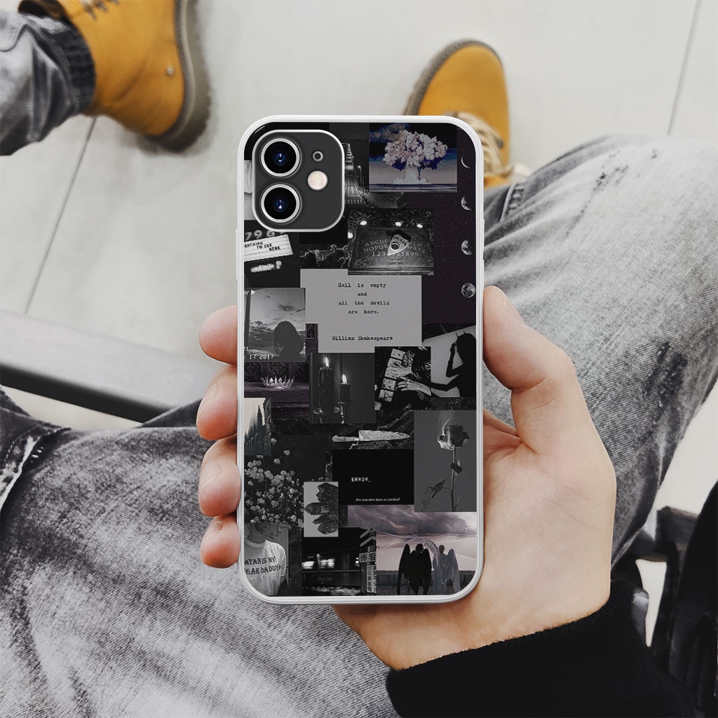 Ốp lưng DARK ROSE EMPTY SAD Mood cho Iphone 5 6 7 8 Plus 11 12 Pro Max X Xr PAP20210131