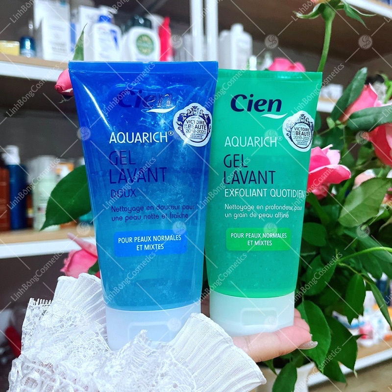 SỮA RỬA MẶT CIEN AQUA CHO MỌI LOẠI DA 150ML (đủ bill, hàng Pháp)