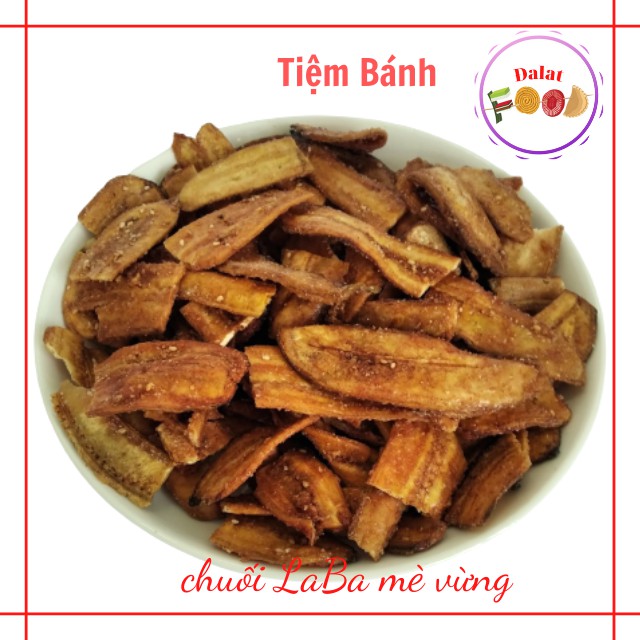 Nửa Ký Chuối Sấy Mè Gừng Giòn Tan [Nhập RAMBOSS1 10%]