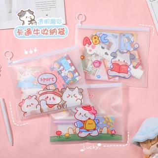 Túi zip đa năng đựng đồ dùng học tập cute