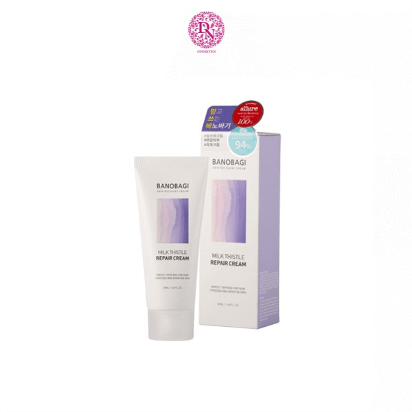Kem dưỡng giảm mụn, phục hồi da Banobagi Milk Thistle Repair Cream 50ml