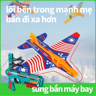 Súng Bắn Máy Bay, Đồ Chơi Phóng Máy Bay Lượn Mô Hình Trẻ Em