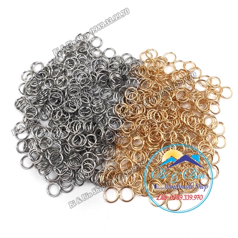 Gói Khoen Tròn Đóng Làm Phụ Kiện Trang Sức Handmade