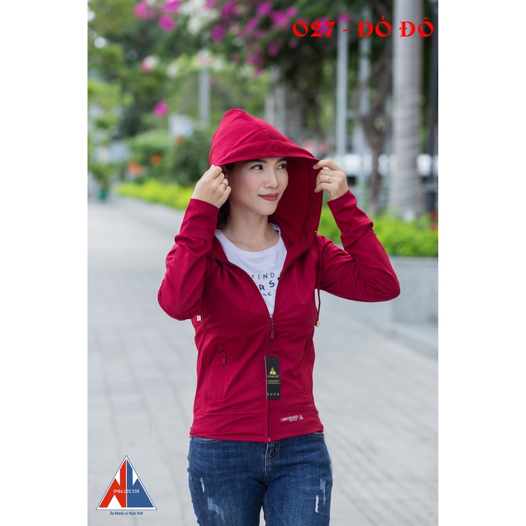 Áo Khoác Chống Nắng Vải Thông Hơi Nam Việt - Màu đỏ đô - Kèm ảnh thật shop tự chụp