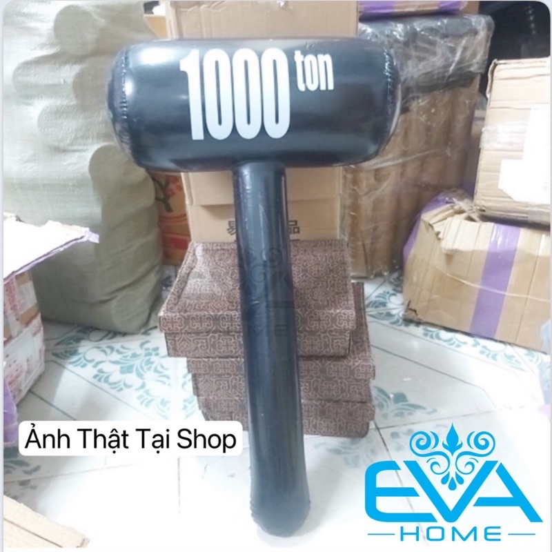 Đồ Chơi Bơm Hơi / Đồ Chơi Búa Tạ Đen Cán Tay Cầm Hơi Lớn 70 Cm Vui Nhộn